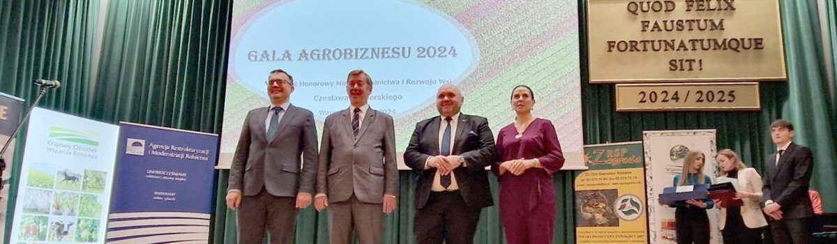 Gala Agrobiznesu 2024 na SGGW